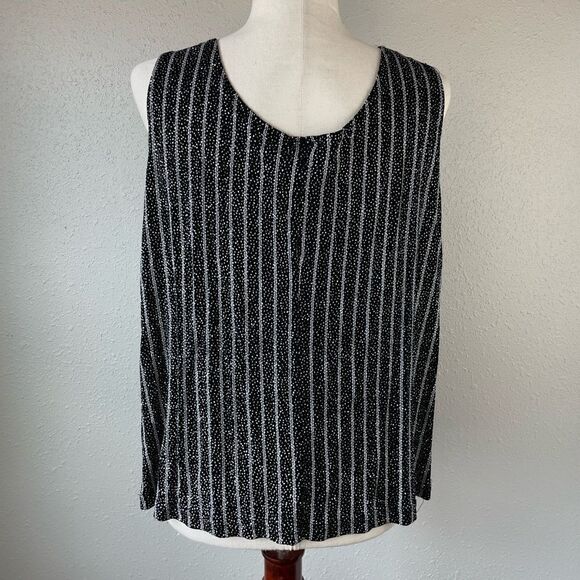 Onyx Nite Formal Tank Top Size 2X EUC - Picture 4 of 7